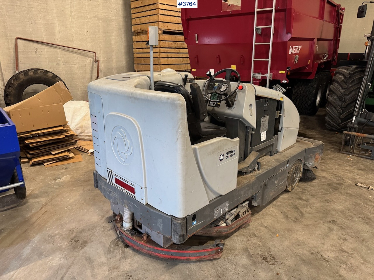 2012 Nilfisk CR 1200 broom and sweeper līzingu 2012 Nilfisk CR 1200 broom and sweeper: foto 18