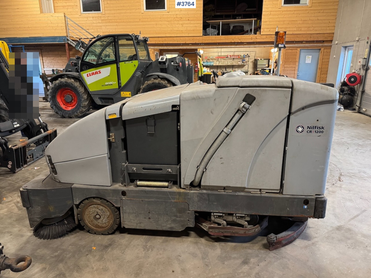 2012 Nilfisk CR 1200 broom and sweeper līzingu 2012 Nilfisk CR 1200 broom and sweeper: foto 15