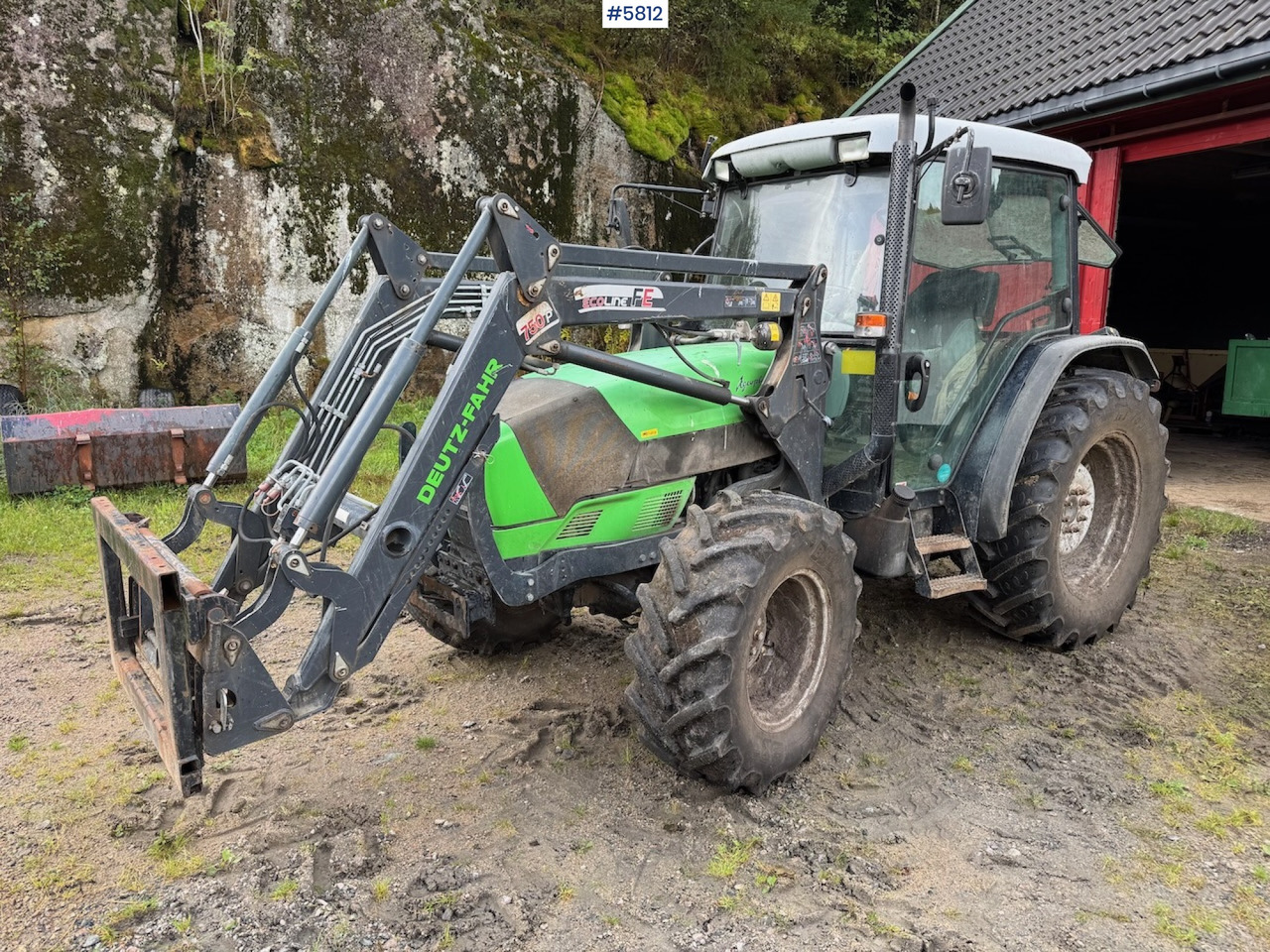 2013 Deutz Fahr Agroplus 410 DT w/ front loader. - Traktors: foto 2 2013 Deutz Fahr Agroplus 410 DT w/ front loader. - Traktors: foto 2