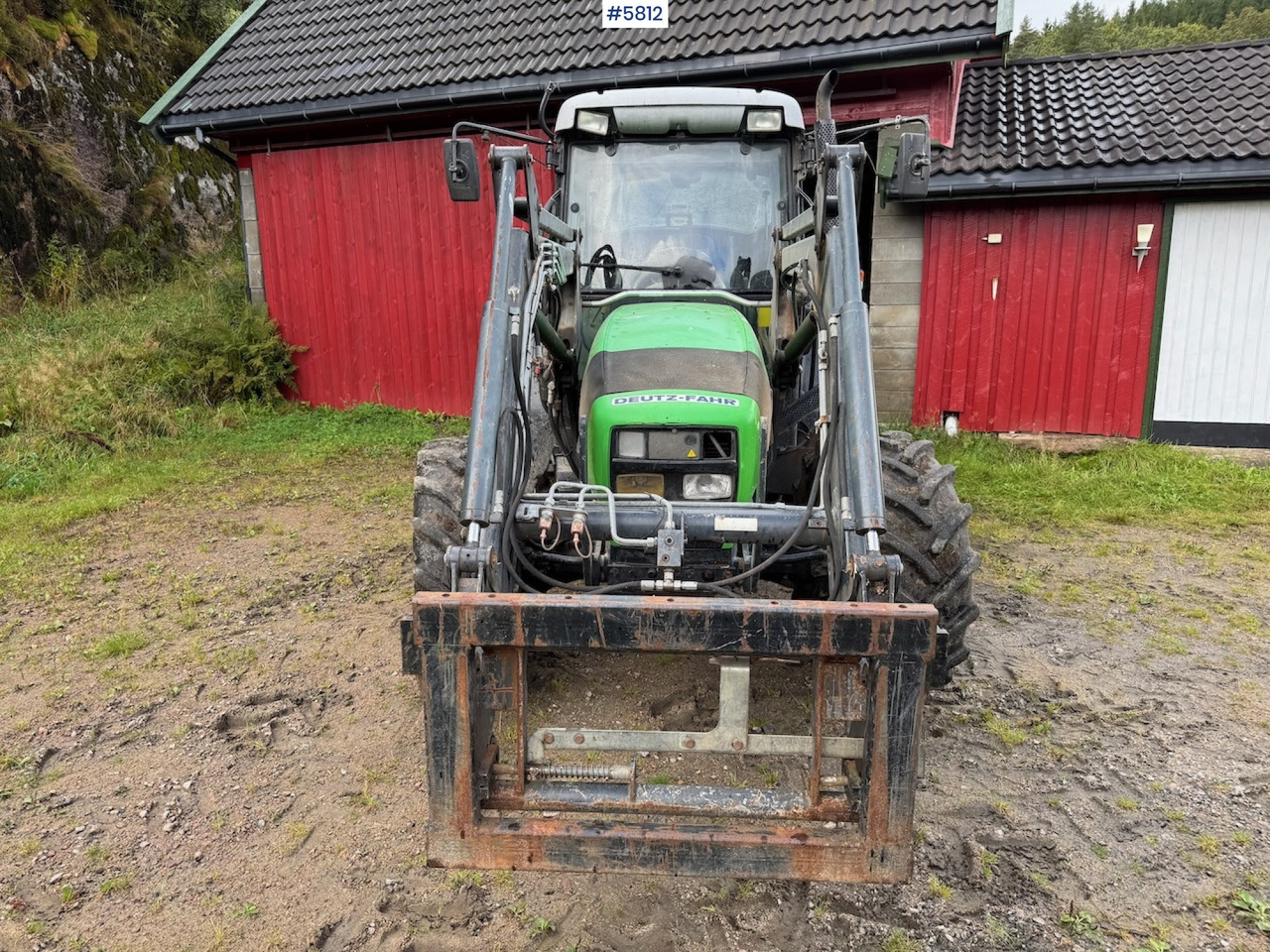 2013 Deutz Fahr Agroplus 410 DT w/ front loader. - Traktors: foto 3 2013 Deutz Fahr Agroplus 410 DT w/ front loader. - Traktors: foto 3