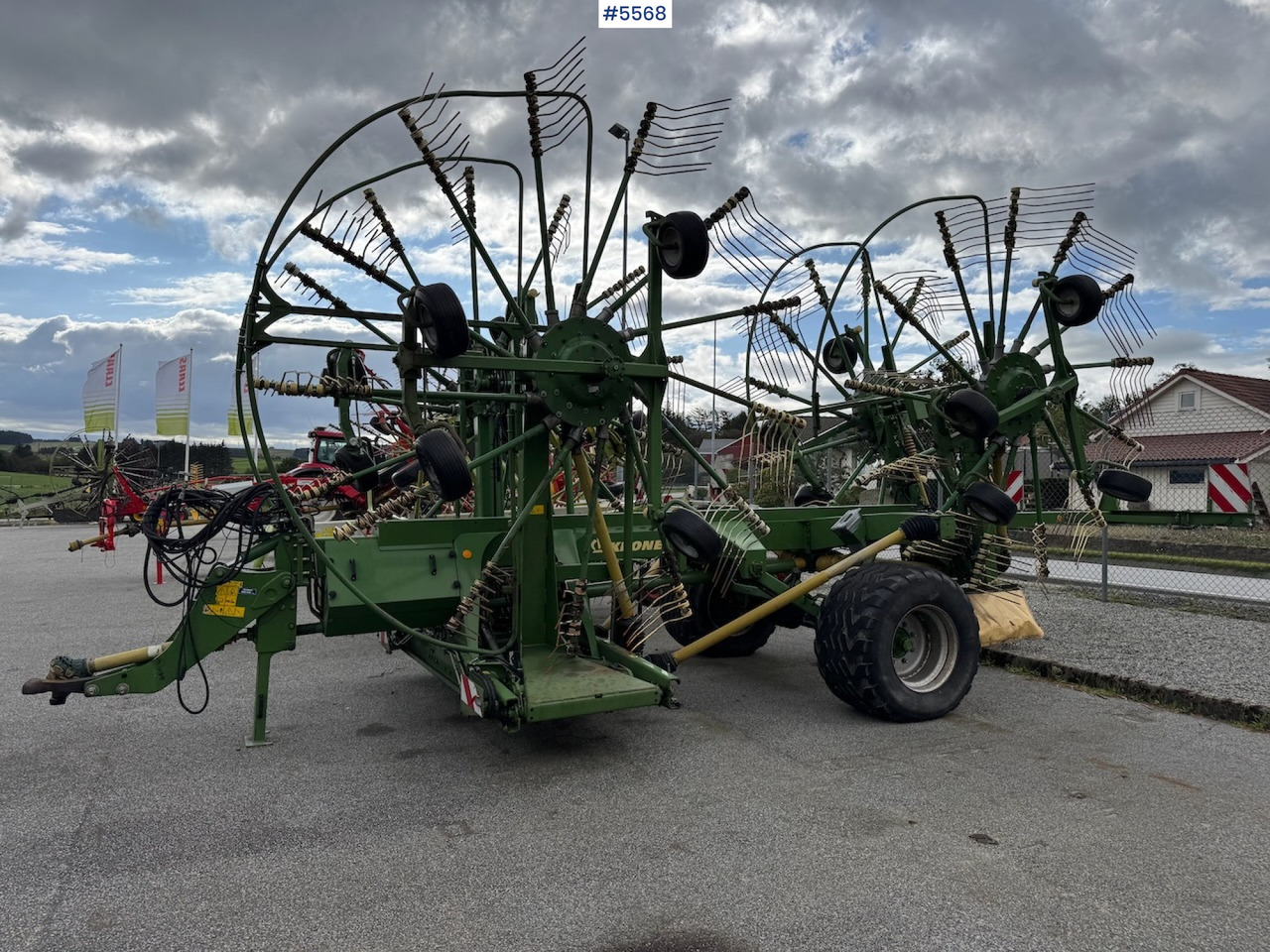 Siena sagatavošanas tehnika 2013 Krone Sawdro 1400 Plus: foto 6