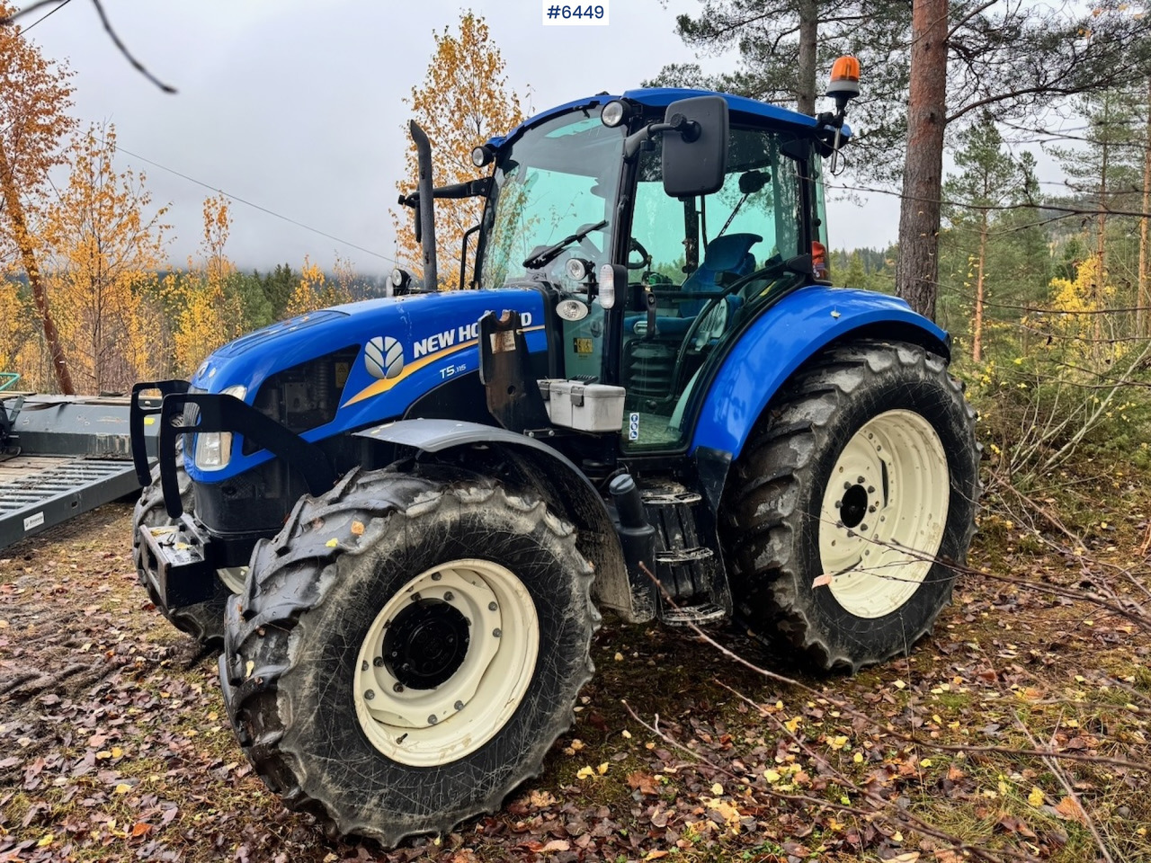 2014 New Holland T5.115 w/ Brackets and Central. 2400 hours! - Traktors: foto 5 2014 New Holland T5.115 w/ Brackets and Central. 2400 hours! - Traktors: foto 5