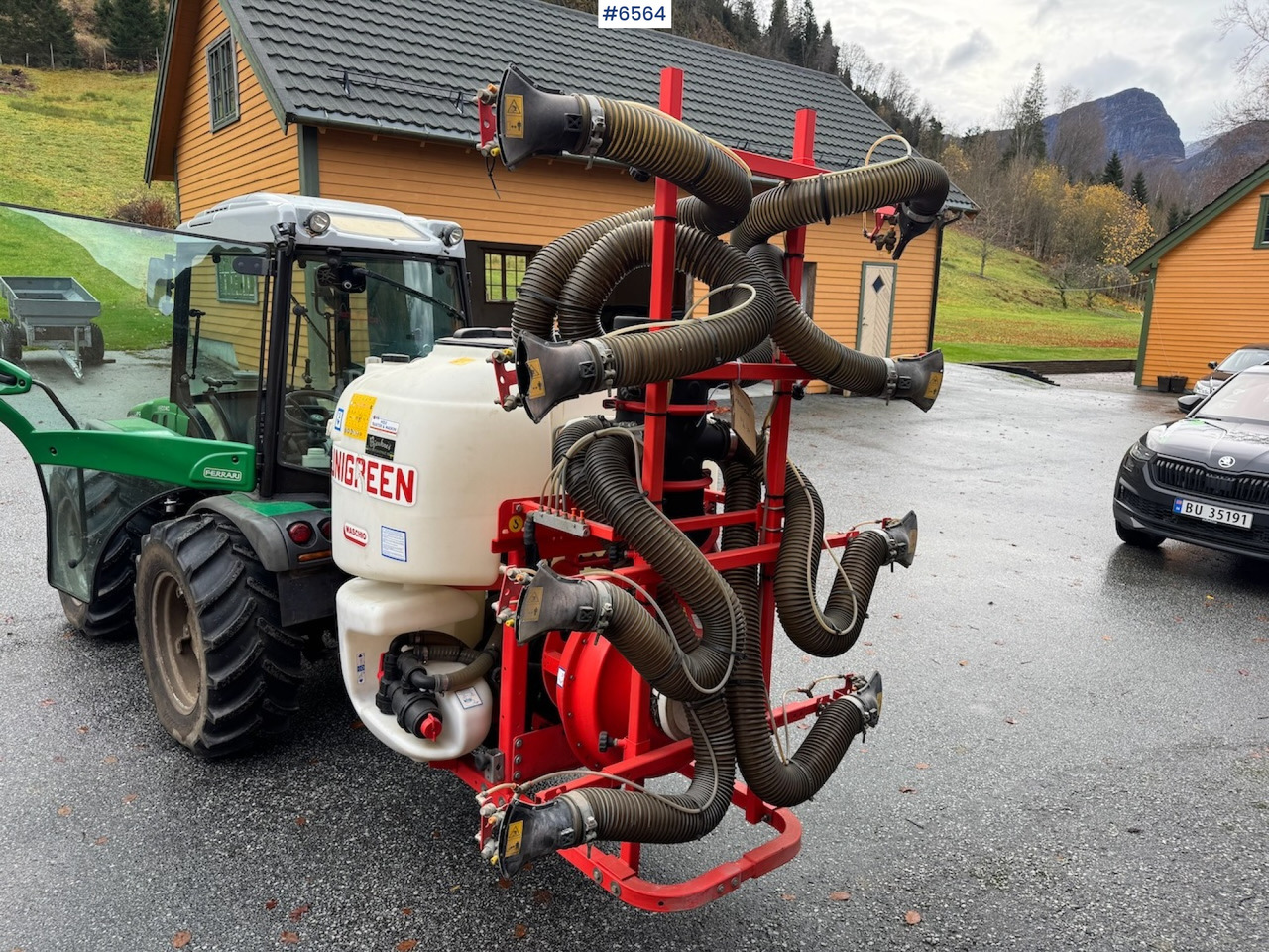 2015 Mascio Turboteuton Unigreen 600 liter Tåkesprøyte. - Miglotājs: foto 2 2015 Mascio Turboteuton Unigreen 600 liter Tåkesprøyte. - Miglotājs: foto 2