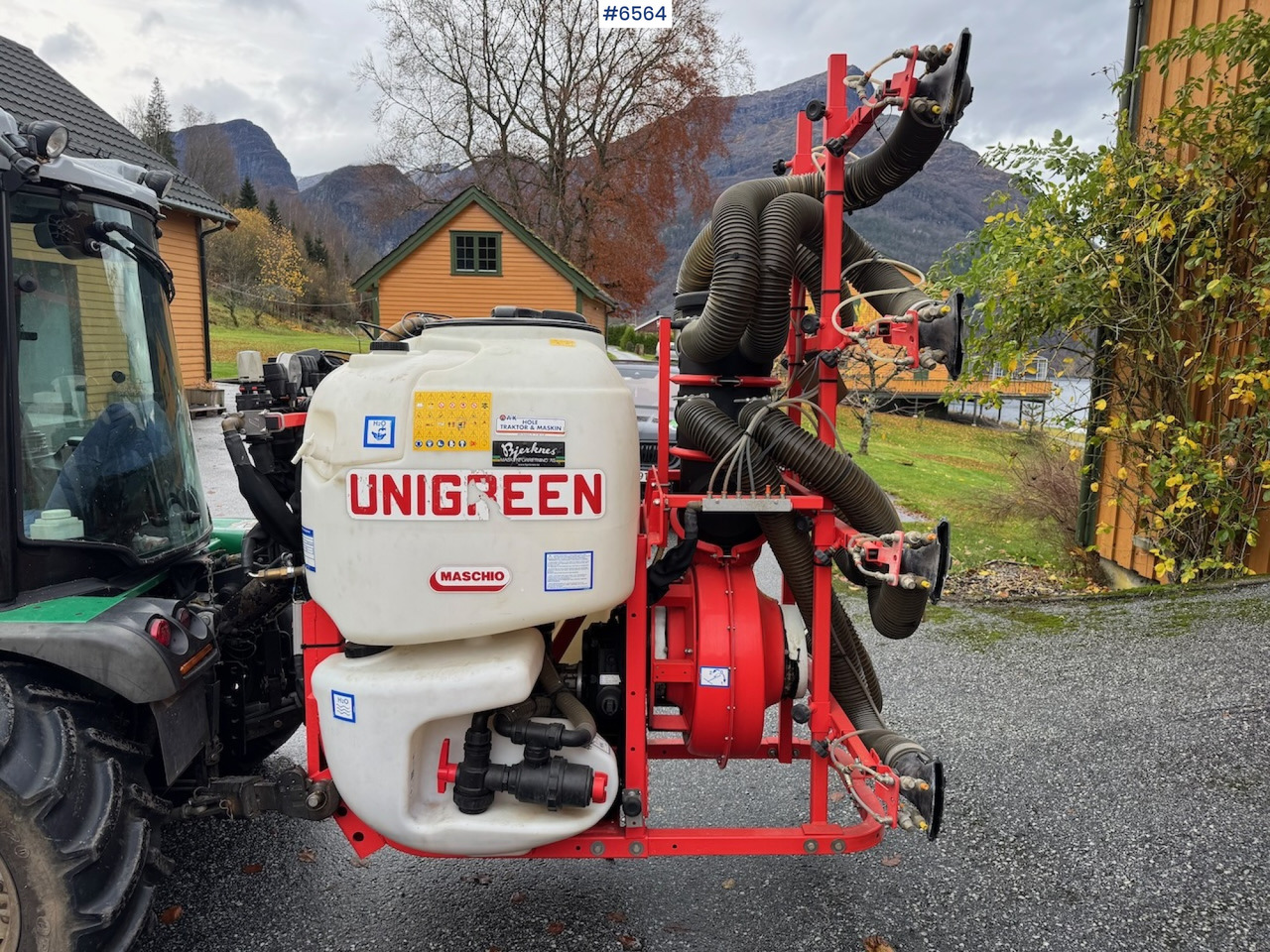 2015 Mascio Turboteuton Unigreen 600 liter Tåkesprøyte. - Miglotājs: foto 1 2015 Mascio Turboteuton Unigreen 600 liter Tåkesprøyte. - Miglotājs: foto 1