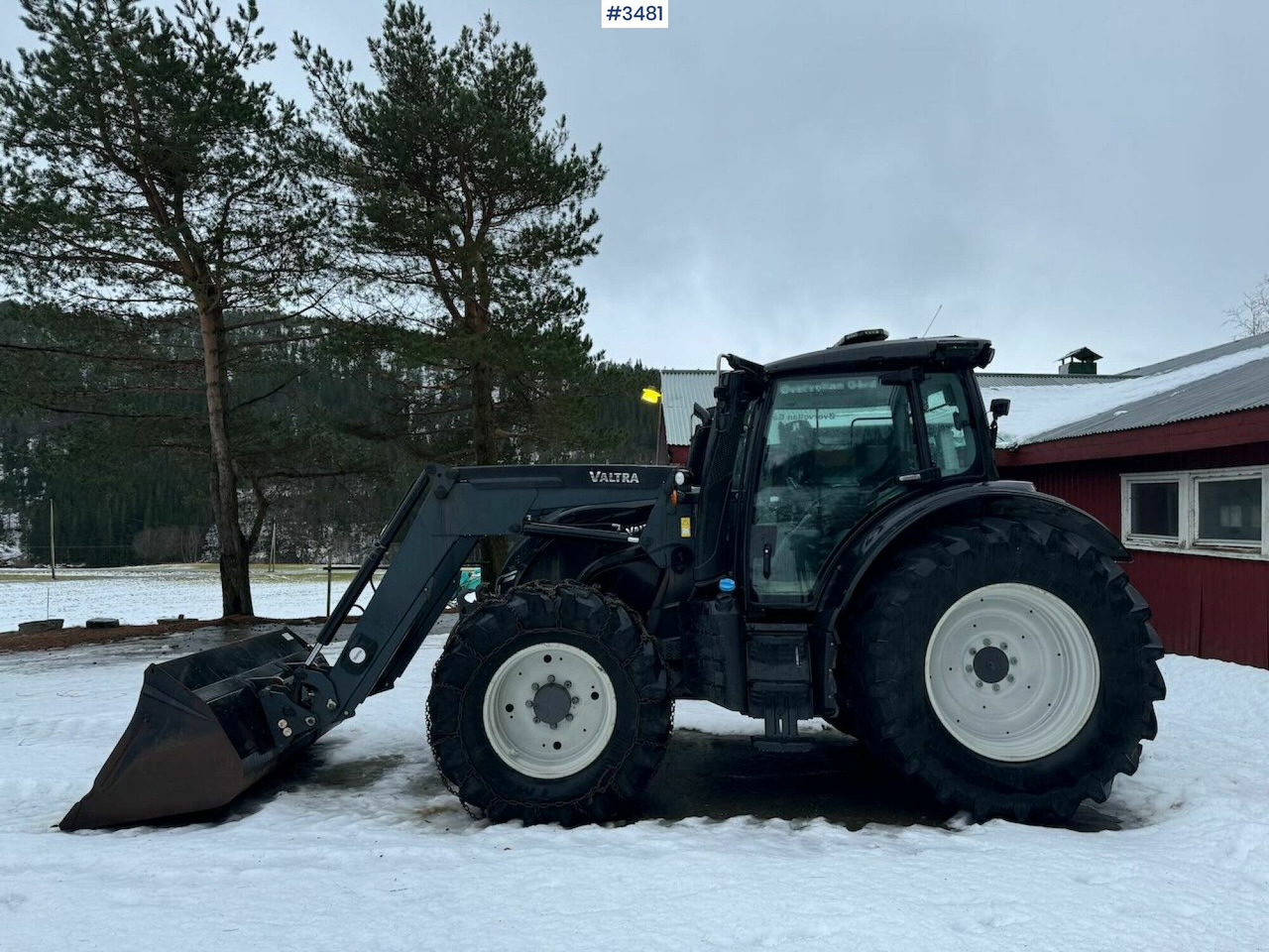 2015 Valtra N174D w/ Front loader - Traktors: foto 4 2015 Valtra N174D w/ Front loader - Traktors: foto 4