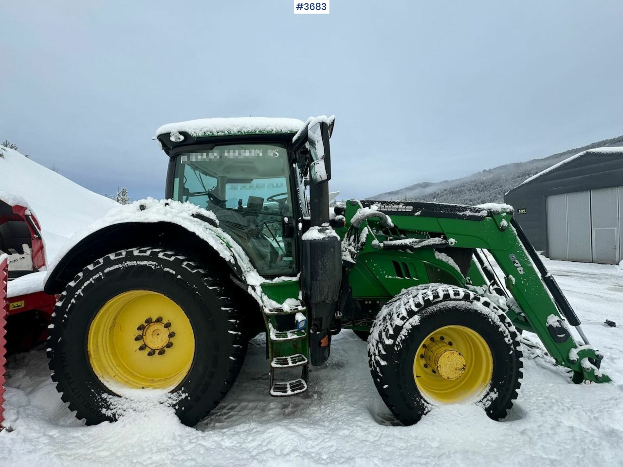 2016 John Deere 6175R 4x4 w/ front loader - Traktors: foto 2 2016 John Deere 6175R 4x4 w/ front loader - Traktors: foto 2