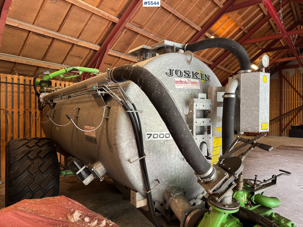 2017 Joskin 7000 S - Šķidrmēslu muca: foto 3 2017 Joskin 7000 S - Šķidrmēslu muca: foto 3