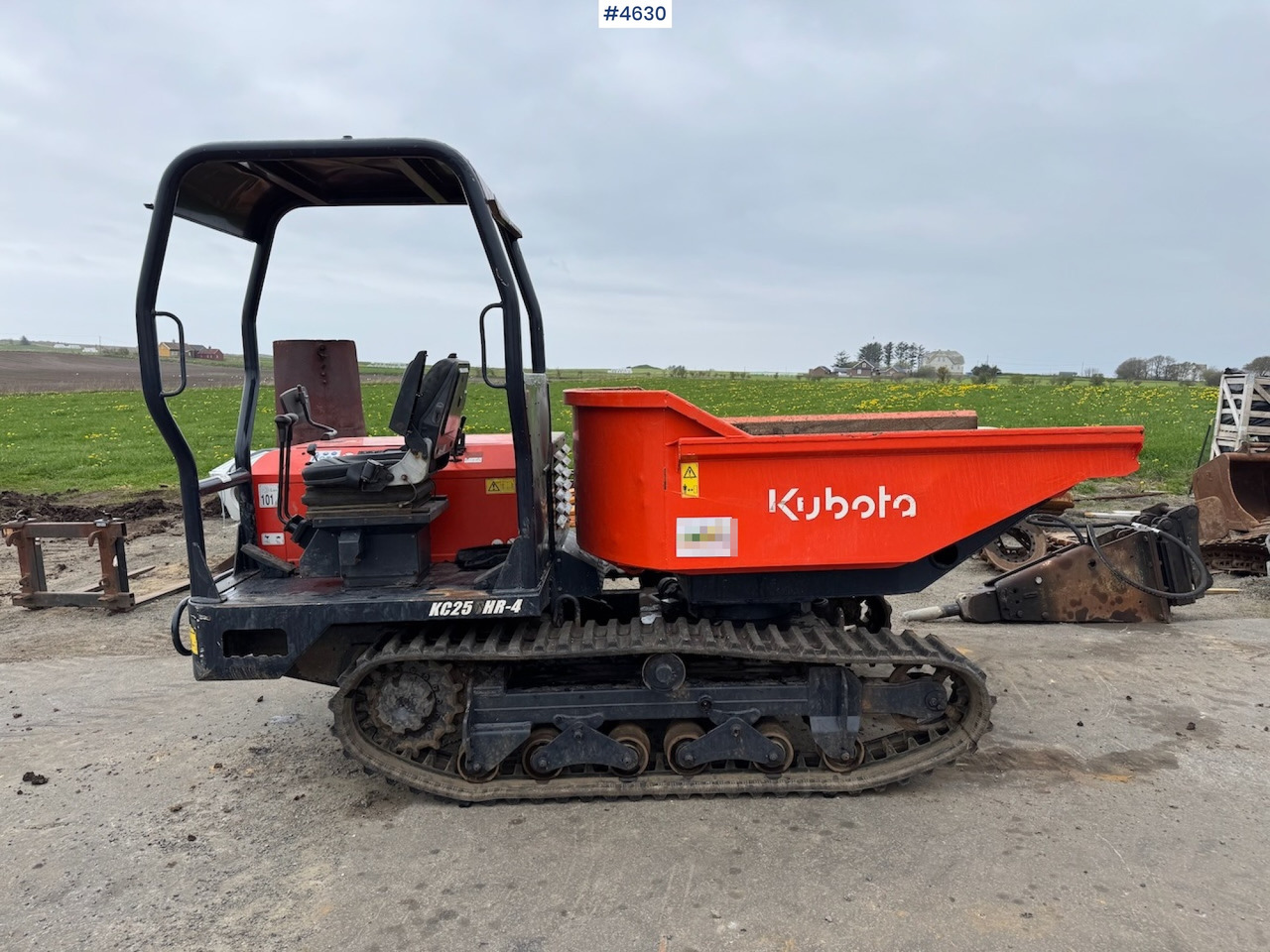 2017 Kubota KC250HR-4 - Kāpurķēžu pašizgāzējs: foto 1 2017 Kubota KC250HR-4 - Kāpurķēžu pašizgāzējs: foto 1