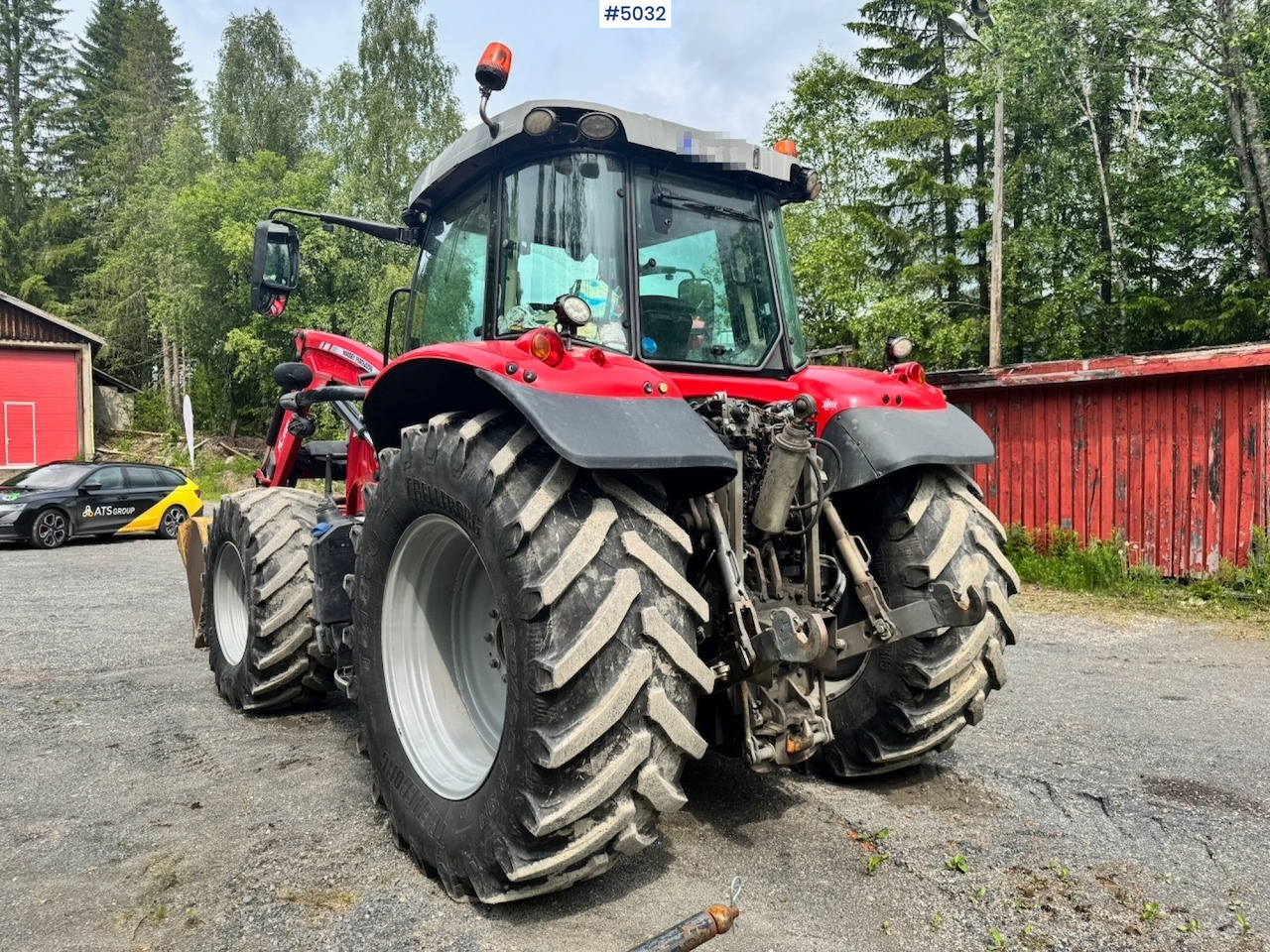 2018 Massey Ferguson 7788 4x4 w/ Front loader and bucket. - Traktors: foto 4 2018 Massey Ferguson 7788 4x4 w/ Front loader and bucket. - Traktors: foto 4