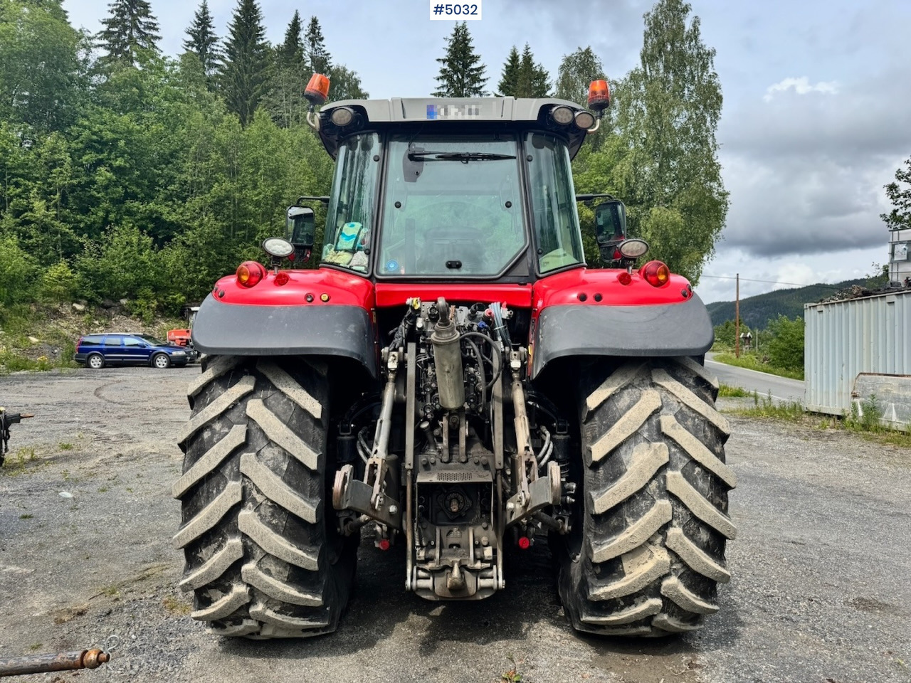 2018 Massey Ferguson 7788 4x4 w/ Front loader and bucket. - Traktors: foto 5 2018 Massey Ferguson 7788 4x4 w/ Front loader and bucket. - Traktors: foto 5