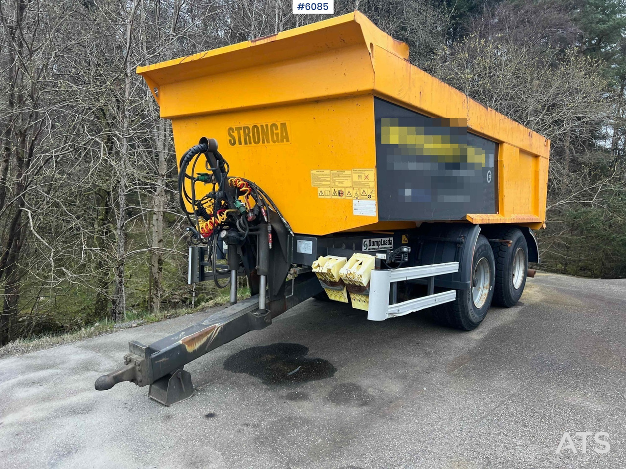 2019 2 axle Stronga DL1200 Dumper trailer - Lauksaimniecības piekabe-pašizgāzējs: foto 3 2019 2 axle Stronga DL1200 Dumper trailer - Lauksaimniecības piekabe-pašizgāzējs: foto 3