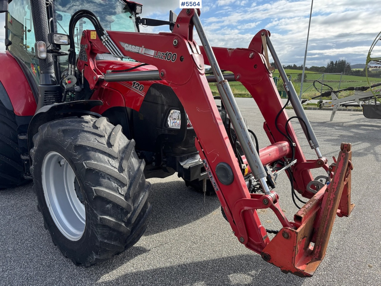2019 Case IH Luxxum 120 m/ frontlaster. - Traktors: foto 2 2019 Case IH Luxxum 120 m/ frontlaster. - Traktors: foto 2