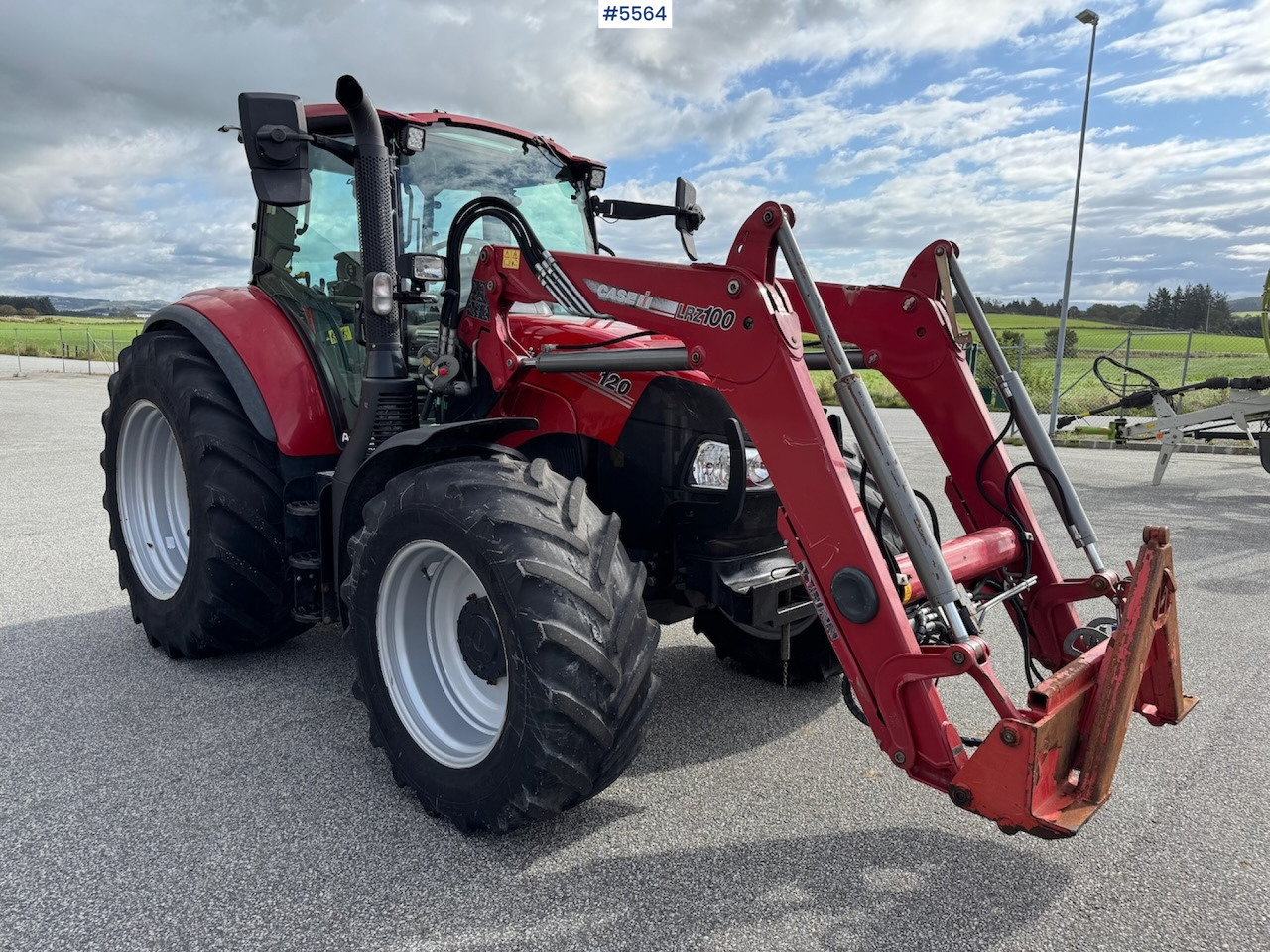 2019 Case IH Luxxum 120 m/ frontlaster. - Traktors: foto 1 2019 Case IH Luxxum 120 m/ frontlaster. - Traktors: foto 1