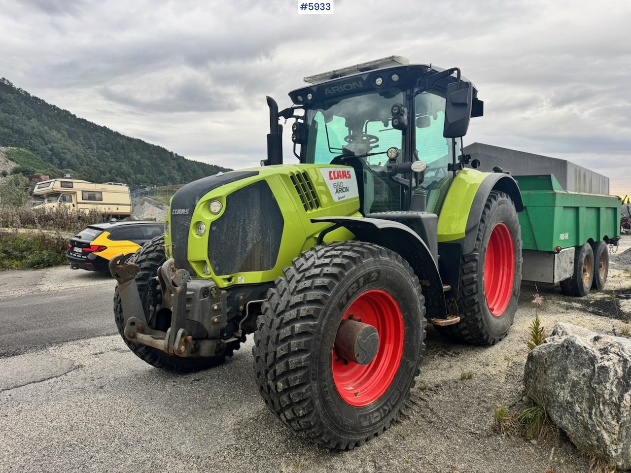 2019 Claas Arion 660 w/ Front hydraulics. - Traktors: foto 1 2019 Claas Arion 660 w/ Front hydraulics. - Traktors: foto 1