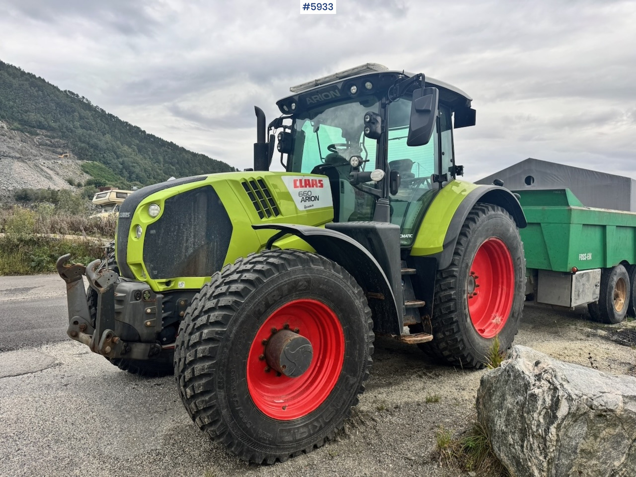 2019 Claas Arion 660 w/ Front hydraulics. - Traktors: foto 2 2019 Claas Arion 660 w/ Front hydraulics. - Traktors: foto 2
