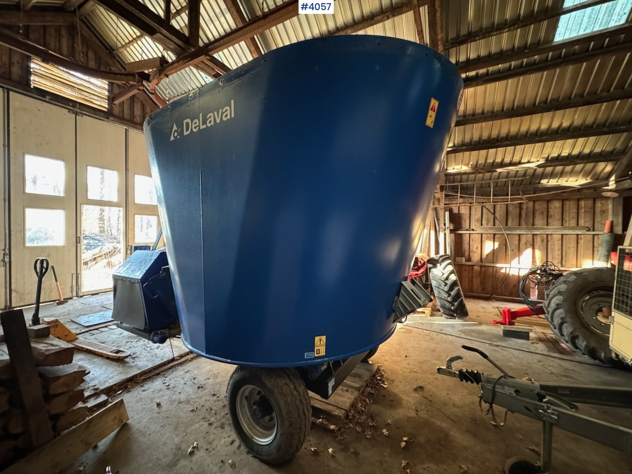 2019 Delaval VM12 Coarse feed mixer - Fermu aprīkojums: foto 1 2019 Delaval VM12 Coarse feed mixer - Fermu aprīkojums: foto 1