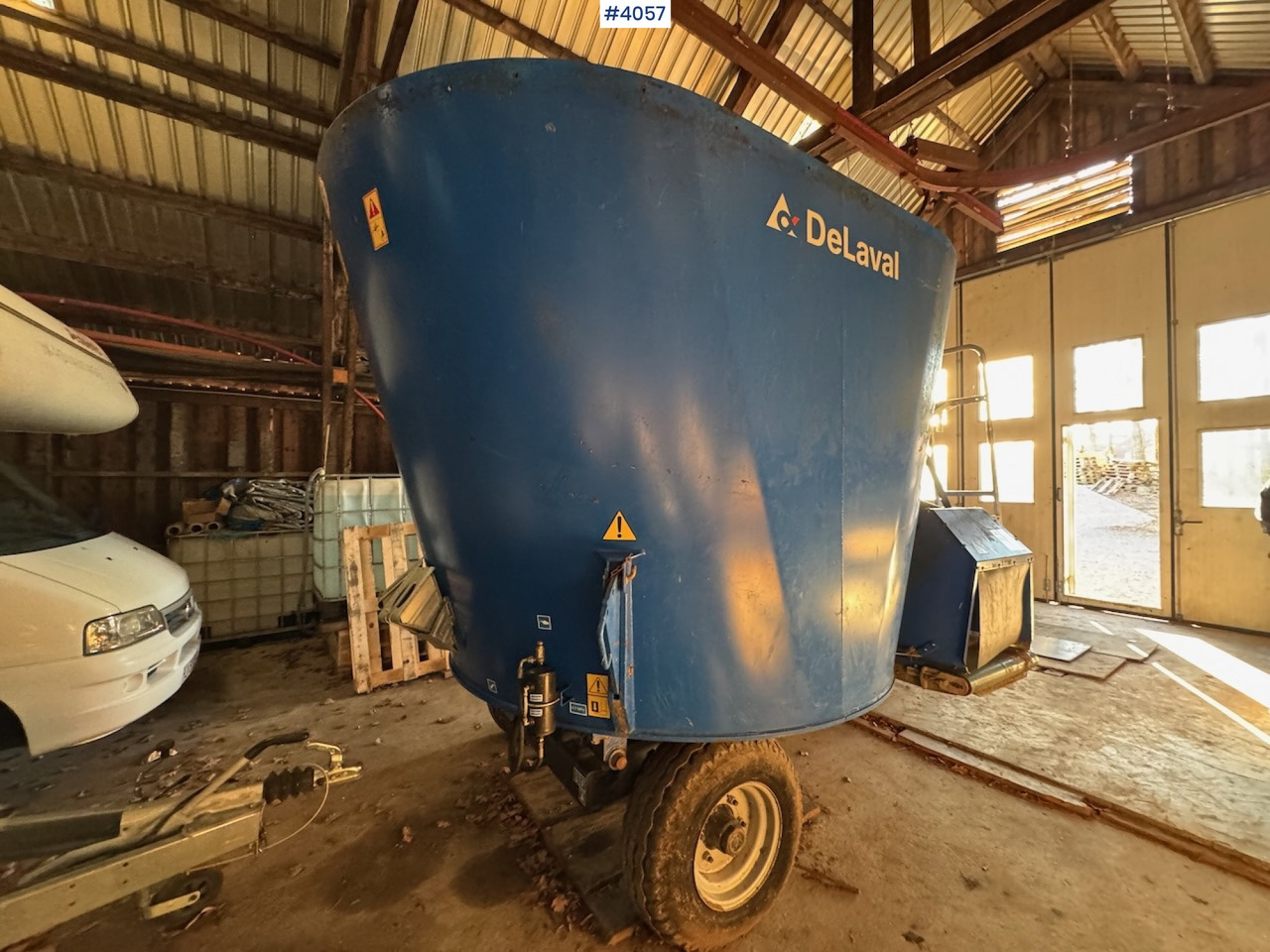 2019 Delaval VM12 Coarse feed mixer - Fermu aprīkojums: foto 3 2019 Delaval VM12 Coarse feed mixer - Fermu aprīkojums: foto 3