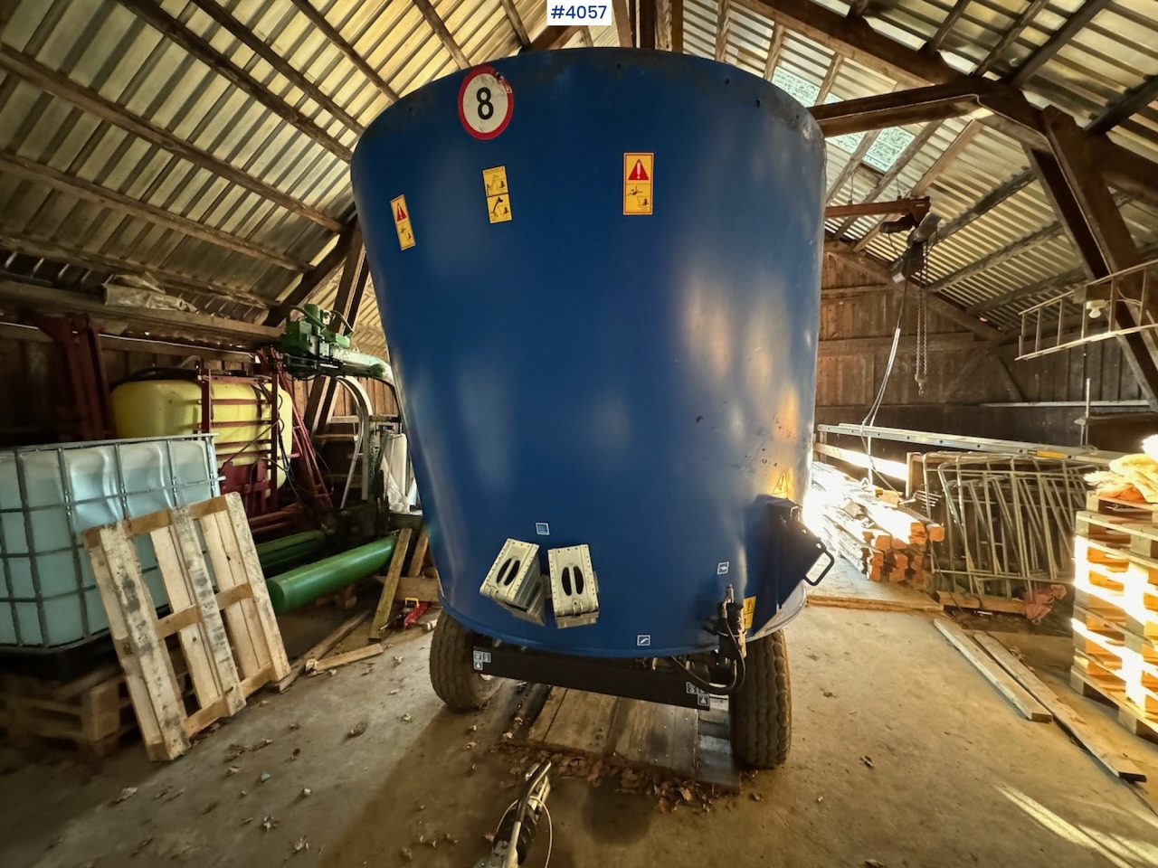 2019 Delaval VM12 Coarse feed mixer - Fermu aprīkojums: foto 2 2019 Delaval VM12 Coarse feed mixer - Fermu aprīkojums: foto 2