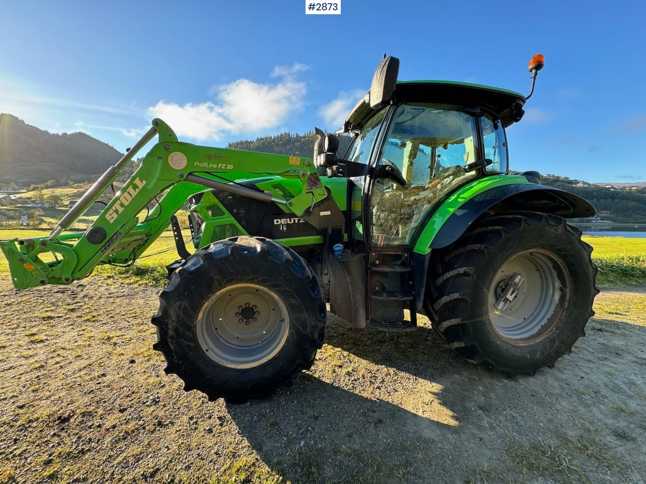 2019 Deutz-Fahr 6120 TV w/front loader and twin wheels - Traktors: foto 3 2019 Deutz-Fahr 6120 TV w/front loader and twin wheels - Traktors: foto 3