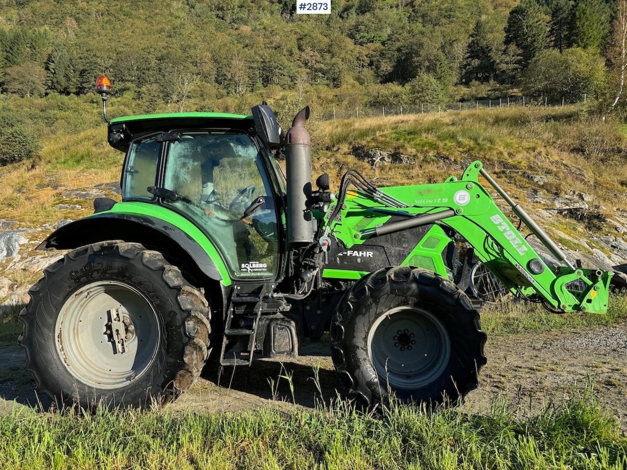 2019 Deutz-Fahr 6120 TV w/front loader and twin wheels - Traktors: foto 2 2019 Deutz-Fahr 6120 TV w/front loader and twin wheels - Traktors: foto 2