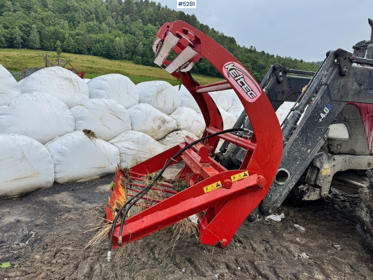 2020 Keltec Round Bale Splitter - Siena sagatavošanas tehnika: foto 1 2020 Keltec Round Bale Splitter - Siena sagatavošanas tehnika: foto 1