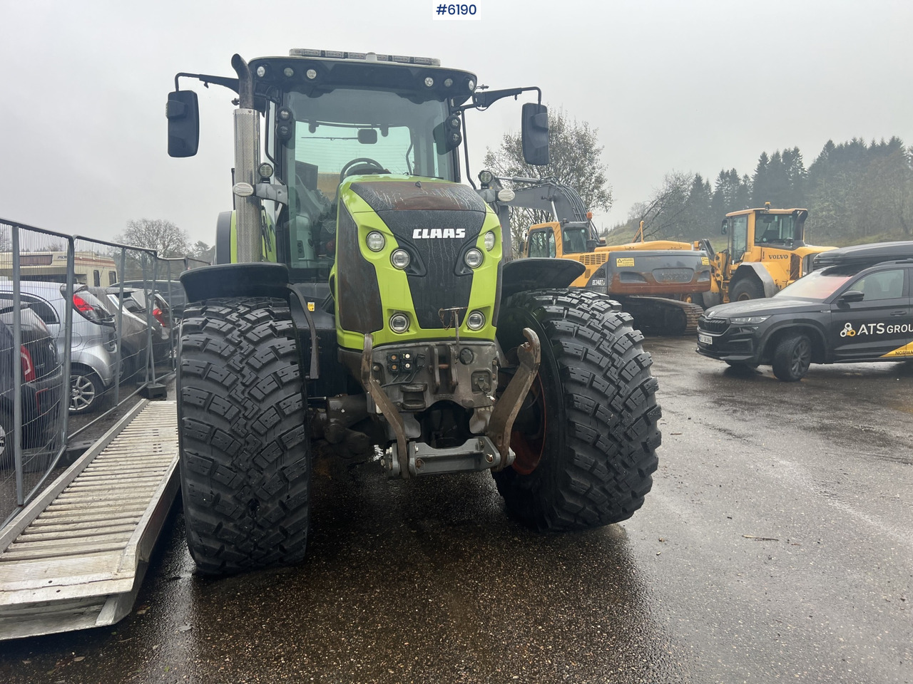 2021 Claas Axion 830 tractor w/ front hydraulics - Traktors: foto 4 2021 Claas Axion 830 tractor w/ front hydraulics - Traktors: foto 4