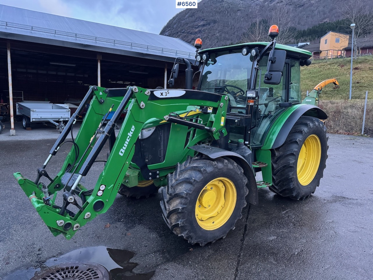 2021 John Deere 5100M w/ front loader. 958 Hours! - Traktors: foto 1 2021 John Deere 5100M w/ front loader. 958 Hours! - Traktors: foto 1