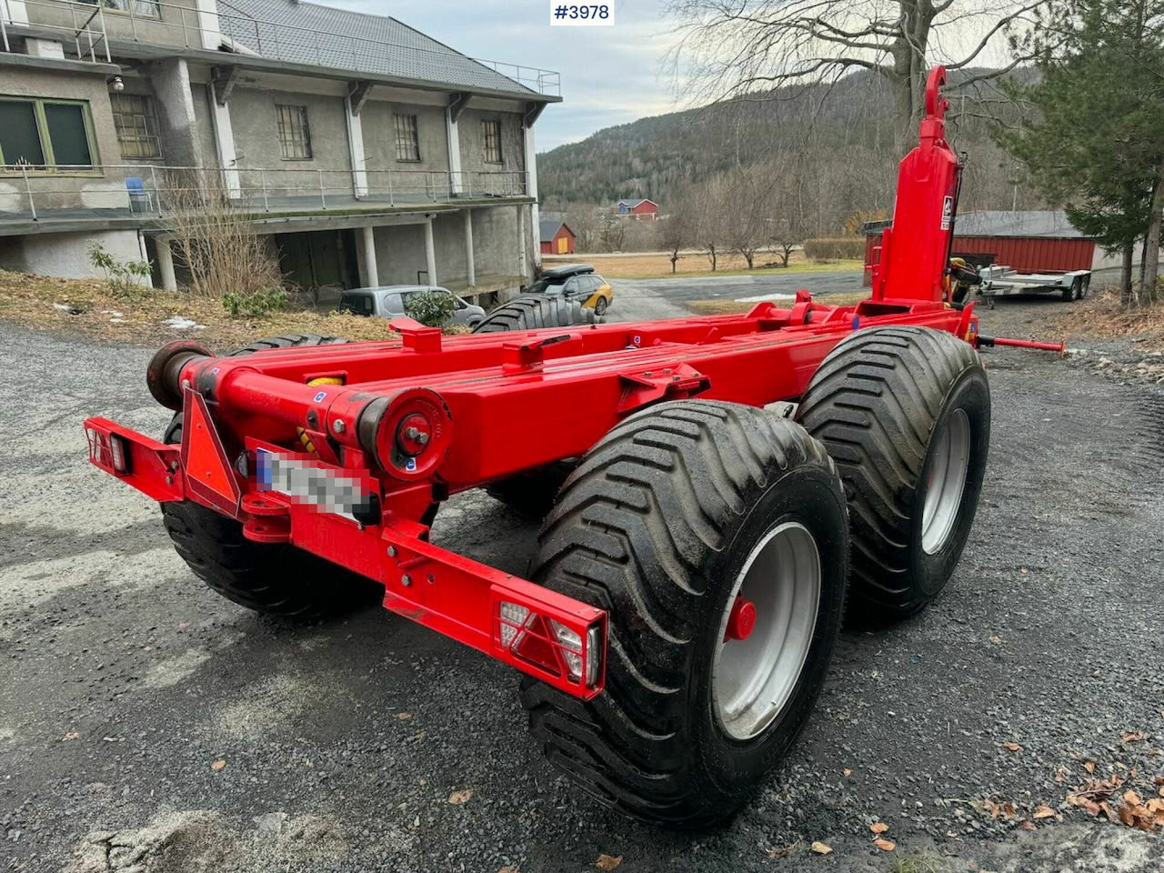 2022 Bigab 15-19 hook trailer - Piekabe zema profila platforma: foto 5 2022 Bigab 15-19 hook trailer - Piekabe zema profila platforma: foto 5