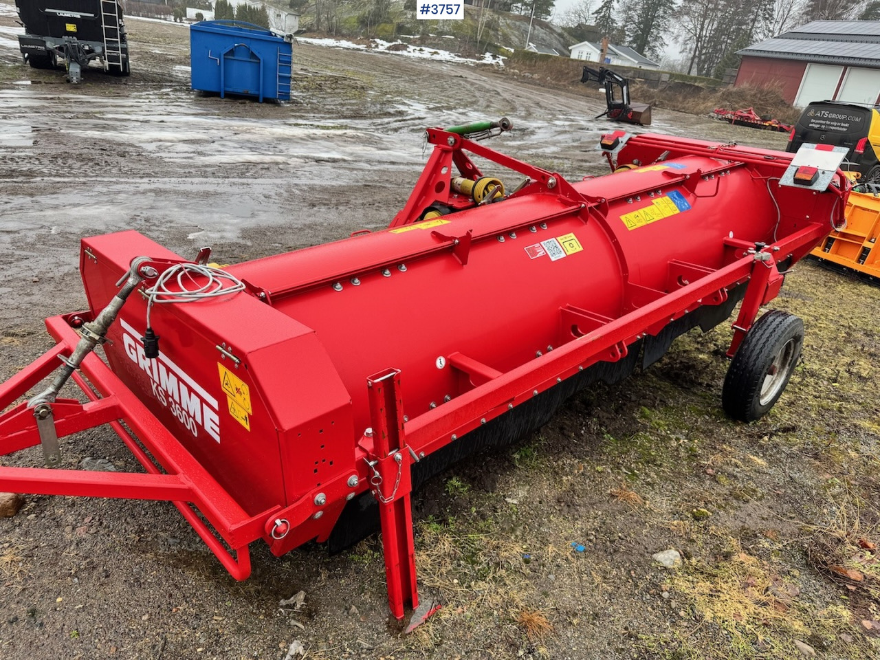 2022 Grimme KS3600 Rice crusher. - Lakstu pļāvējs: foto 4 2022 Grimme KS3600 Rice crusher. - Lakstu pļāvējs: foto 4