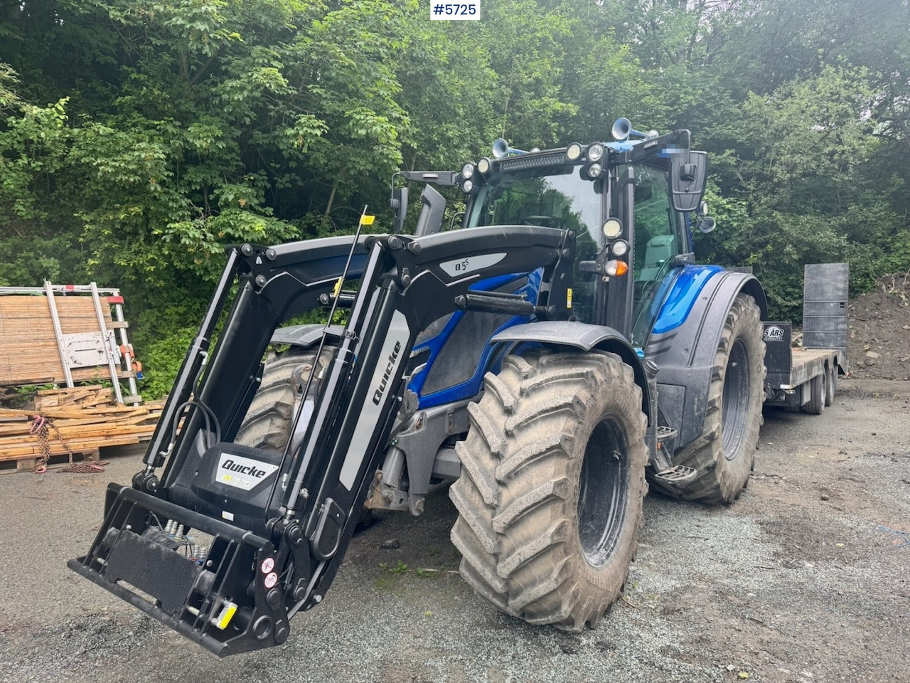 2022 Valtra N175 4x4 w/ Front loader, Hydraulics, Bucket and Pallet forks. Overhauled. - Traktors: foto 1 2022 Valtra N175 4x4 w/ Front loader, Hydraulics, Bucket and Pallet forks. Overhauled. - Traktors: foto 1