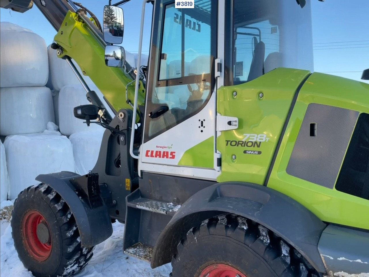 2023 Claas Torion 738 T Sinus - Riteņu iekrāvējs: foto 3 2023 Claas Torion 738 T Sinus - Riteņu iekrāvējs: foto 3