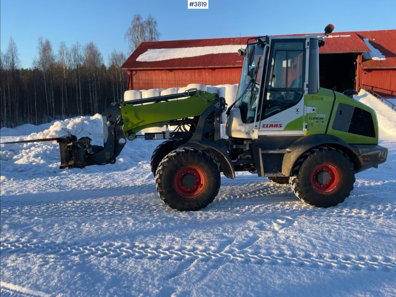 2023 Claas Torion 738 T Sinus - Riteņu iekrāvējs: foto 1 2023 Claas Torion 738 T Sinus - Riteņu iekrāvējs: foto 1