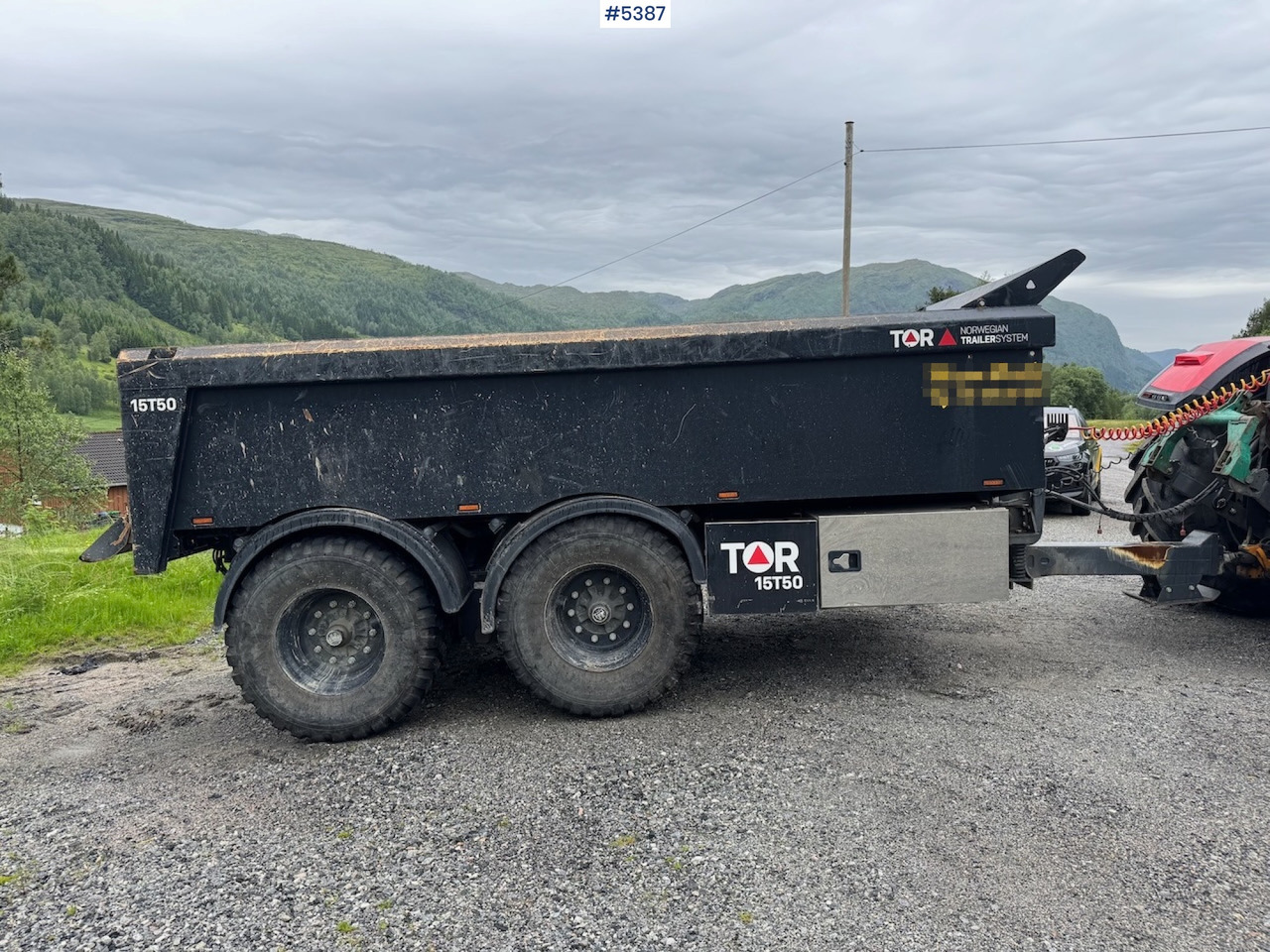 2023 TOR T15T50 Dump trailer. - Lauksaimniecības piekabe-pašizgāzējs: foto 4 2023 TOR T15T50 Dump trailer. - Lauksaimniecības piekabe-pašizgāzējs: foto 4