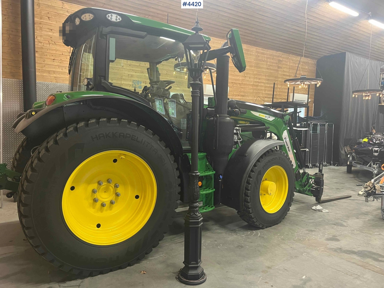 Traktors 2024 John Deere 6150R w/ Quicke Front Loader & Bucket: foto 6