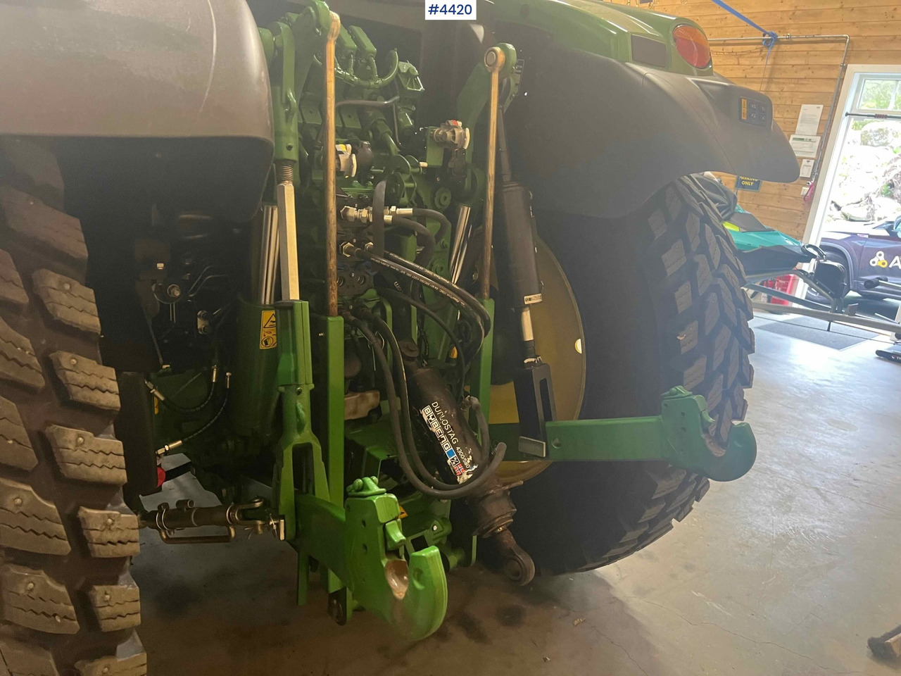 Traktors 2024 John Deere 6150R w/ Quicke Front Loader & Bucket: foto 37