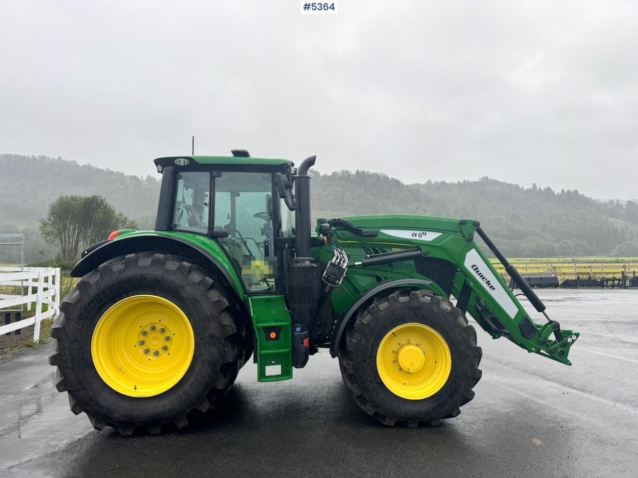 2024 John Deere 6155M w/ Front Loader. 240 hours! - Traktors: foto 3 2024 John Deere 6155M w/ Front Loader. 240 hours! - Traktors: foto 3