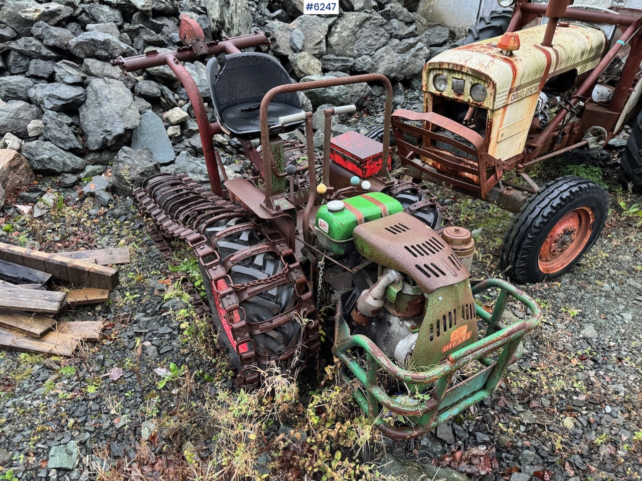 Agria Drabant. - Traktors: foto 2 Agria Drabant. - Traktors: foto 2