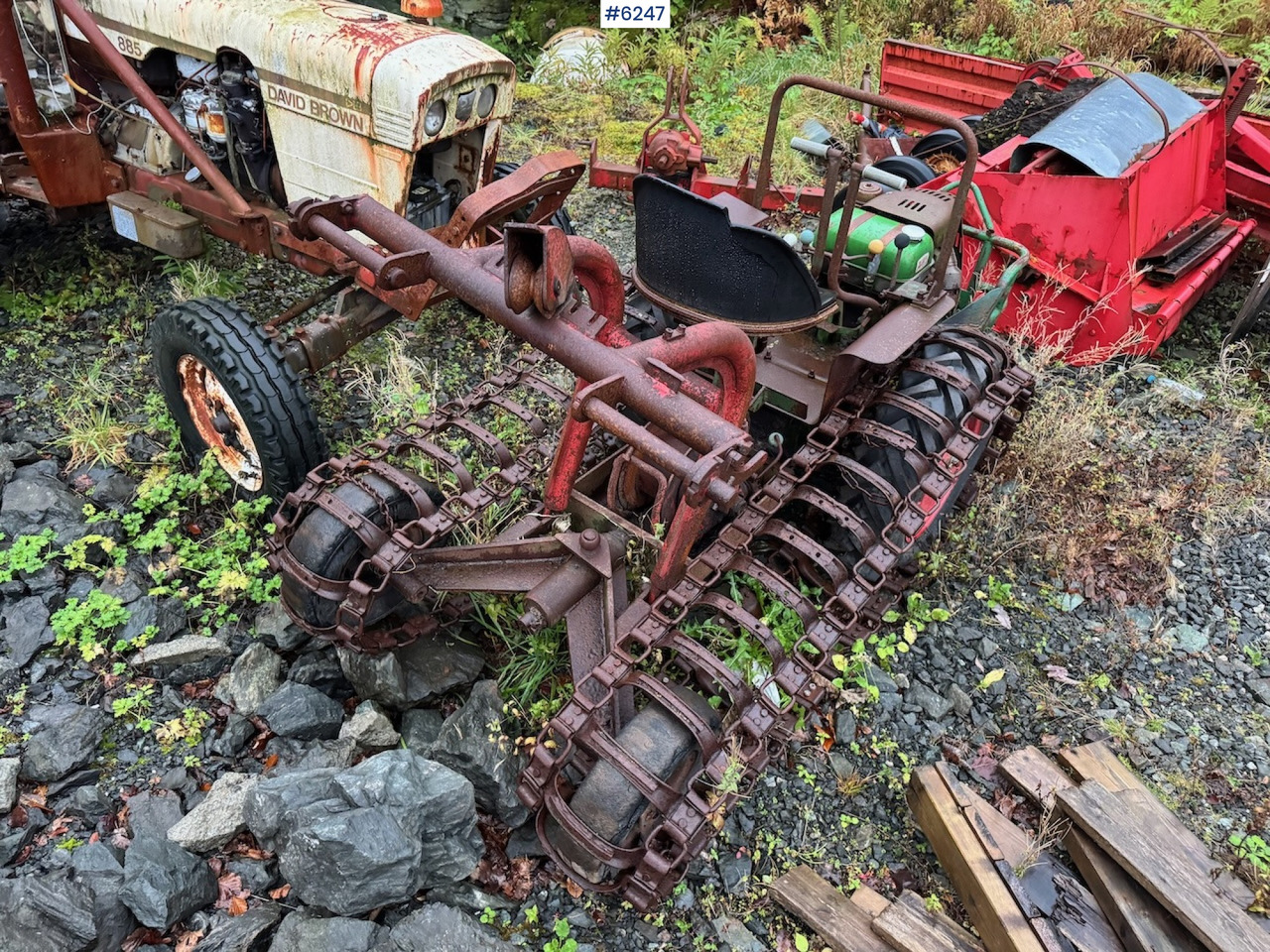 Agria Drabant. - Traktors: foto 4 Agria Drabant. - Traktors: foto 4