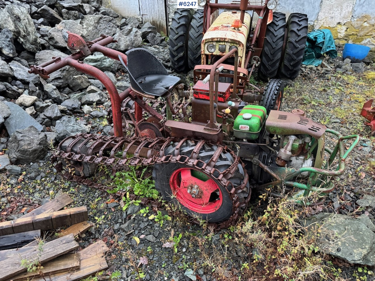 Agria Drabant. - Traktors: foto 1 Agria Drabant. - Traktors: foto 1