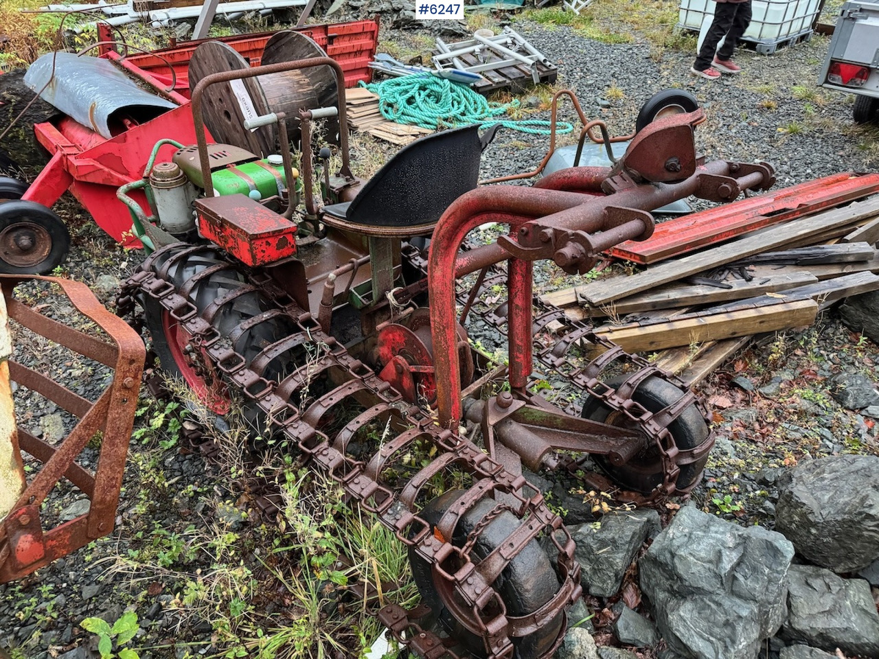 Agria Drabant. - Traktors: foto 5 Agria Drabant. - Traktors: foto 5