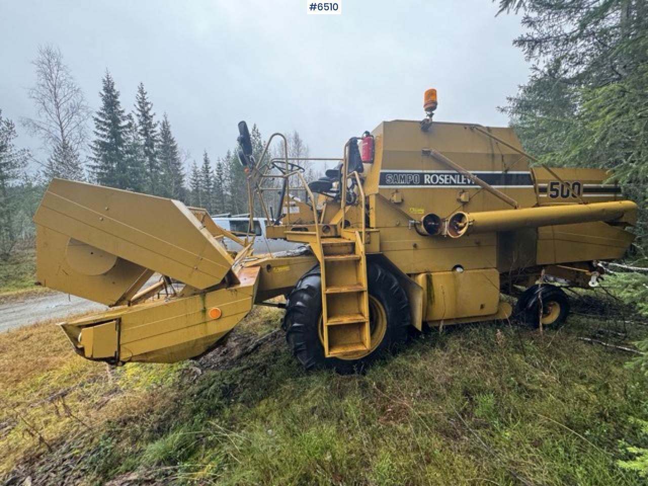 Approx. 1985 Sampo Rosenlew 500 combine harvester - Labības kombains: foto 4 Approx. 1985 Sampo Rosenlew 500 combine harvester - Labības kombains: foto 4
