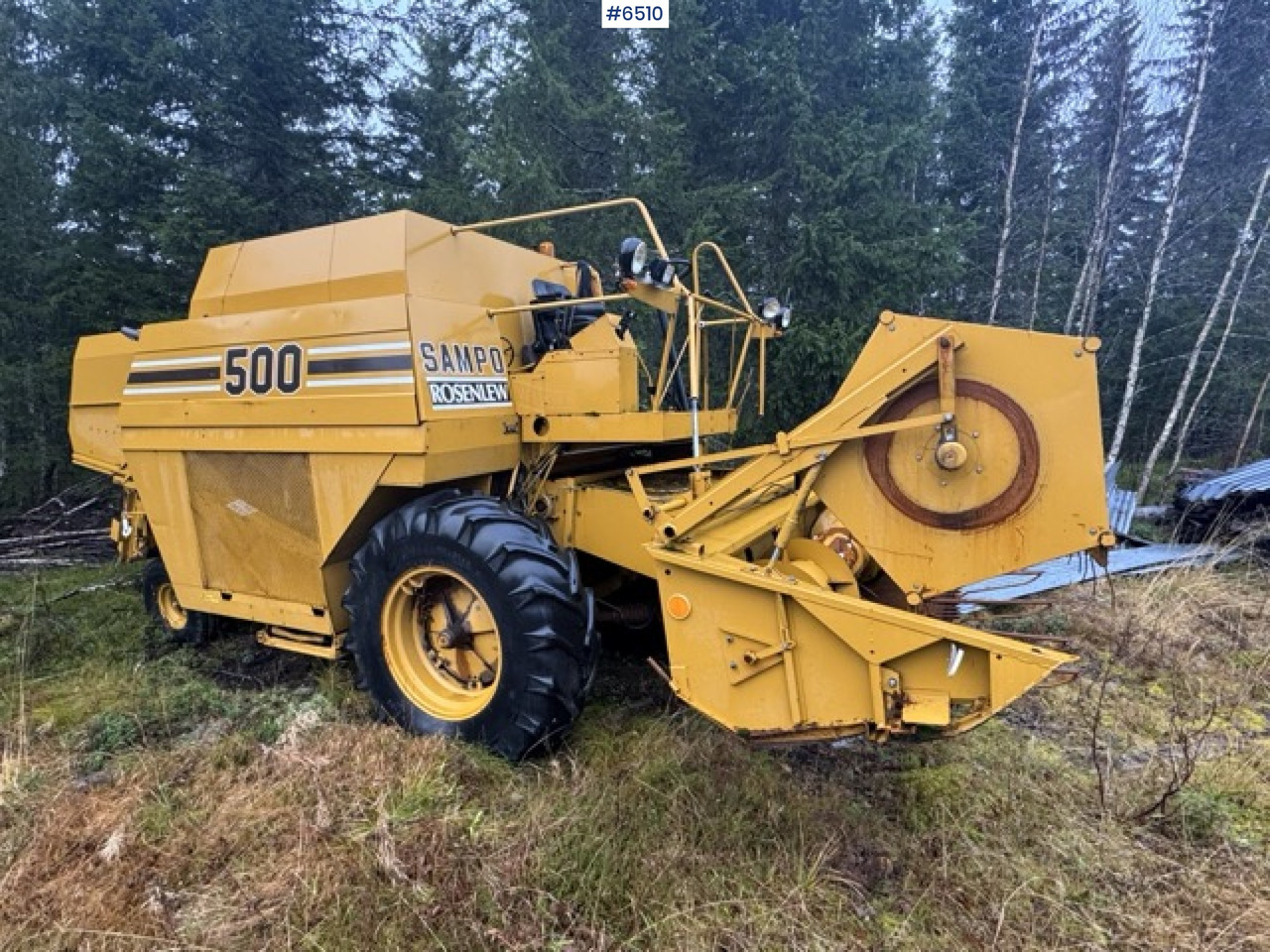 Approx. 1985 Sampo Rosenlew 500 combine harvester - Labības kombains: foto 2 Approx. 1985 Sampo Rosenlew 500 combine harvester - Labības kombains: foto 2