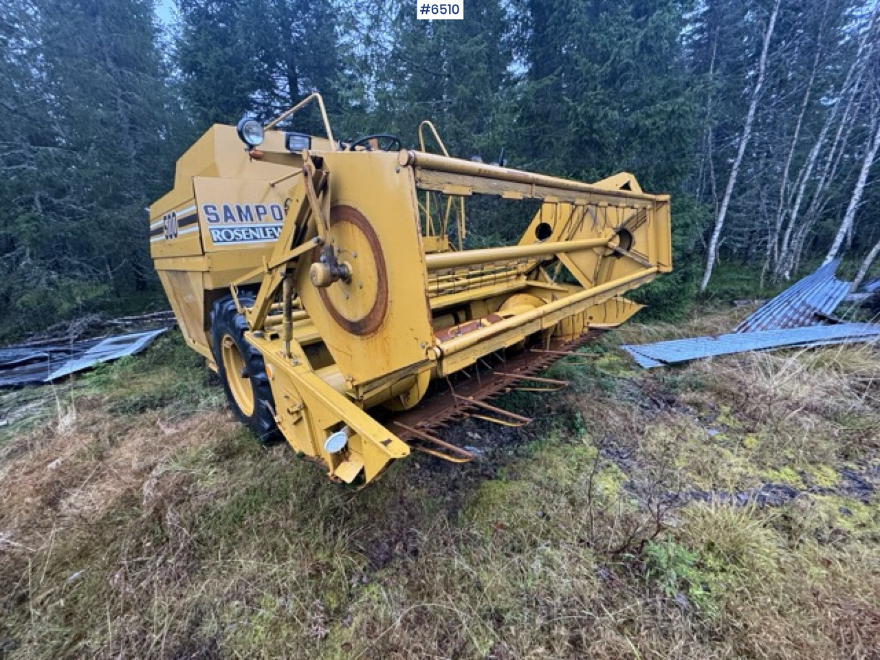 Approx. 1985 Sampo Rosenlew 500 combine harvester - Labības kombains: foto 5 Approx. 1985 Sampo Rosenlew 500 combine harvester - Labības kombains: foto 5