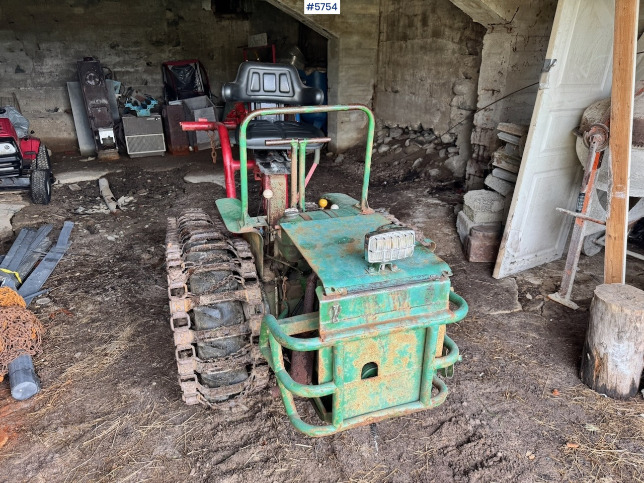 Ca. 1960 Agria Drabant with Winch - Traktors: foto 2 Ca. 1960 Agria Drabant with Winch - Traktors: foto 2
