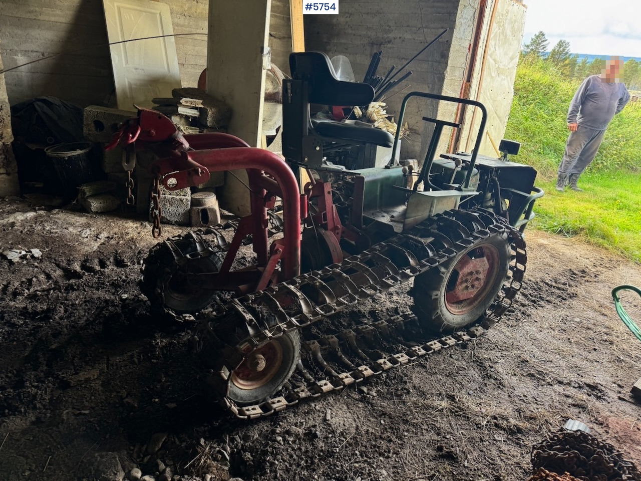 Ca. 1960 Agria Drabant with Winch - Traktors: foto 4 Ca. 1960 Agria Drabant with Winch - Traktors: foto 4
