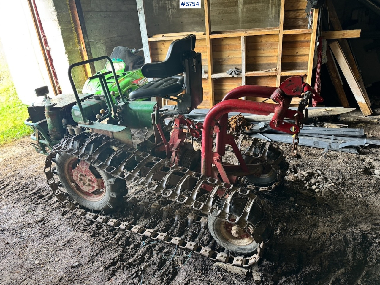 Ca. 1960 Agria Drabant with Winch - Traktors: foto 5 Ca. 1960 Agria Drabant with Winch - Traktors: foto 5