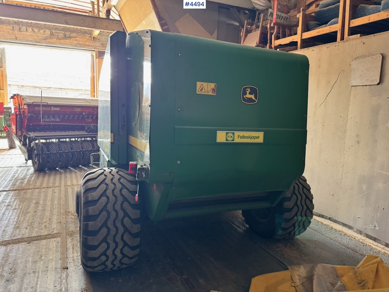 Ca. 2010 John Deere 578 Round Baler. Low hours / Lightly used. - Siena sagatavošanas tehnika: foto 3 Ca. 2010 John Deere 578 Round Baler. Low hours / Lightly used. - Siena sagatavošanas tehnika: foto 3