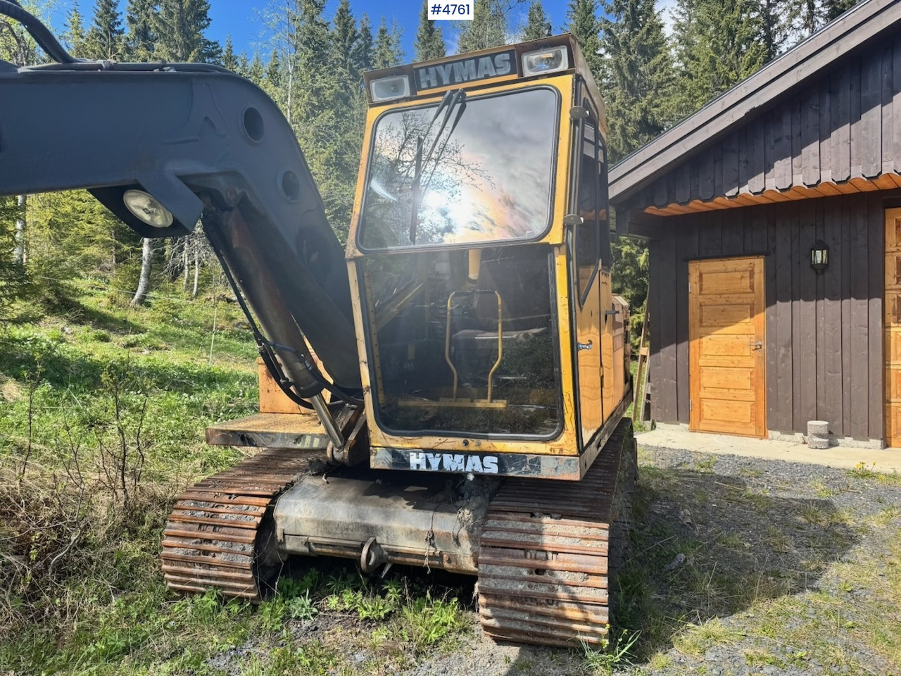 Circa 1990 Hymas 82R Crawler excavator w/ 2 buckets. - Ekskavators: foto 3 Circa 1990 Hymas 82R Crawler excavator w/ 2 buckets. - Ekskavators: foto 3