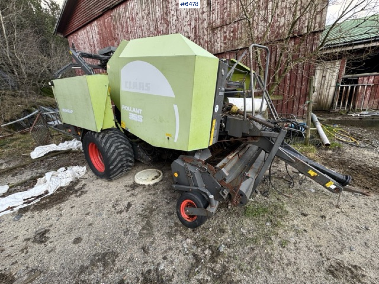 Claas Rollant 255 Uniwrap – 2010 model Condition: Repair project / for parts - Siena sagatavošanas tehnika: foto 3 Claas Rollant 255 Uniwrap – 2010 model Condition: Repair project / for parts - Siena sagatavošanas tehnika: foto 3