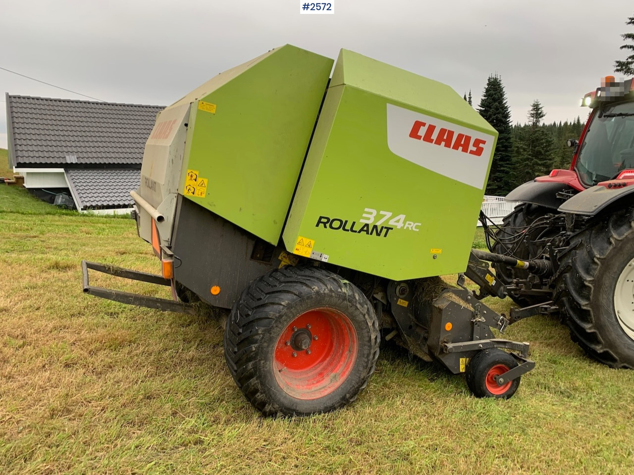 Siena sagatavošanas tehnika Claas Rollant 374 RC: foto 1